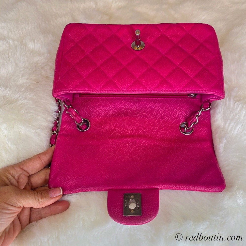 ❤️Sold Chanel mini rectangular Flap bag Caviar - Picture 6 of 9